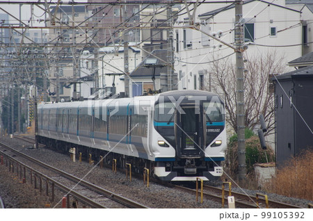 東北本線 土呂駅 257系回送 99105392