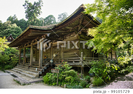 新緑の湖南三山 長寿寺 新緑の湖南三山 長寿寺 99105729
