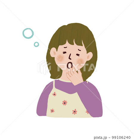 居眠り　PMS　あくび　眠気　退屈 99106240