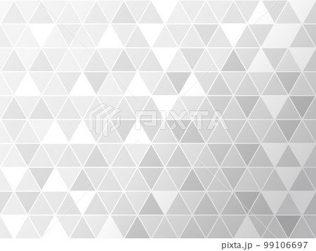 モノクロのポリゴンのモザイク模様の背景 99106697