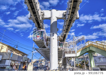 鎌倉市西鎌倉の都市風景　西鎌倉駅 99106776