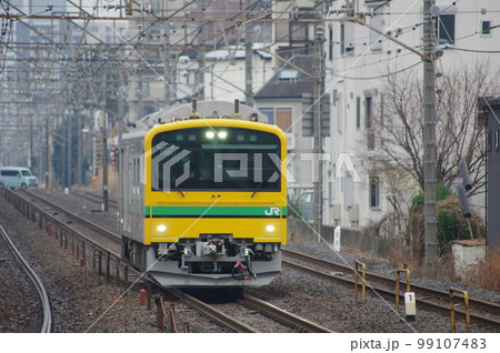 東北本線 土呂駅 新型牽引車GV-E197形 99107483