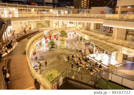 名古屋市　アスナル金山の冬季イルミネーション 99107722