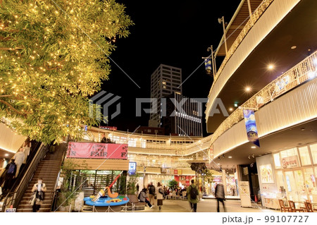 名古屋市　アスナル金山の冬季イルミネーション 99107727