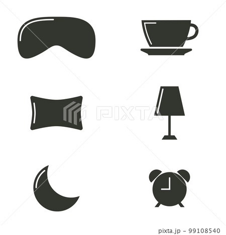 Vector illustration on the theme sleep Vector illustration on the theme sleep 99108540