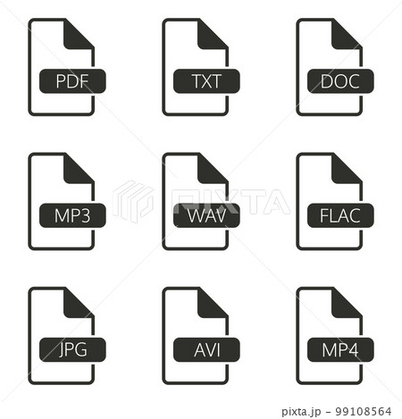 Vector illustration on the theme file 99108564