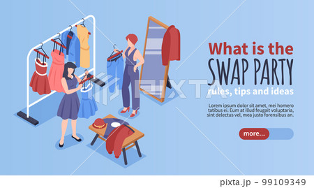 Swap Party Banner Swap Party Banner 99109349