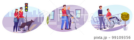 Transport And Devices For Disabled Flat Set 99109356