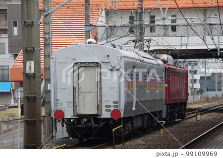 東北本線 土呂駅 カシオペア予備電源車カヤ27 99109969