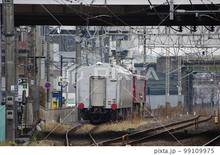 東北本線 土呂駅 カシオペア予備電源車カヤ27 99109975