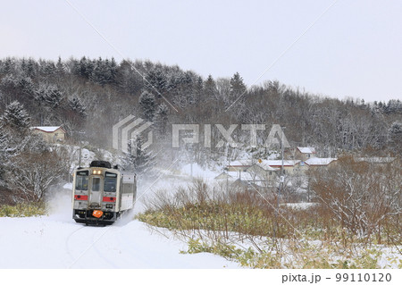 雪景色の宗谷本線 雪景色の宗谷本線 99110120