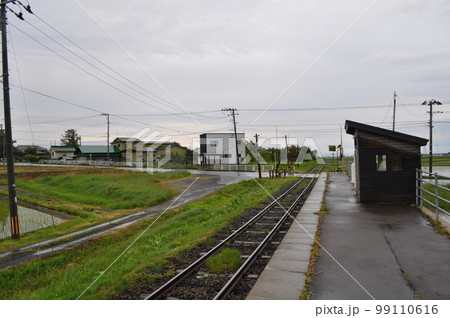 津軽鉄道 深郷田駅 津軽鉄道 深郷田駅 99110616