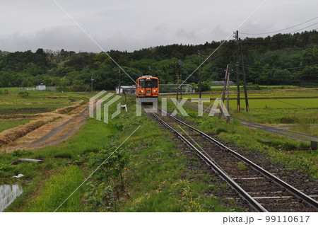 津軽鉄道 深郷田駅 津軽鉄道 深郷田駅 99110617