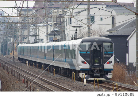 東北本線 土呂駅 257系回送 東北本線 土呂駅 257系回送 99110689