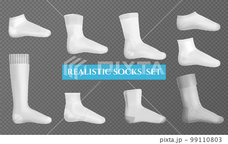 Socks Layouts Transparent Set 99110803