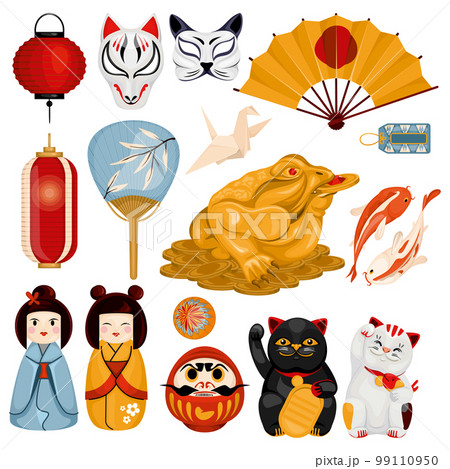 Asian Japanese Symbols Set 99110950