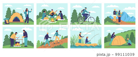 hiking color compositions set hiking color compositions set 99111039