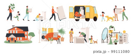 family moving relocating set 99111080