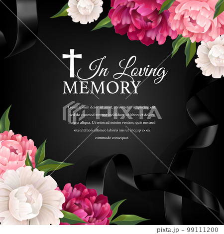 Loving Memory Condolence Background Loving Memory Condolence Background 99111200
