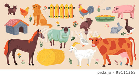 Farm Animals Set 99111365