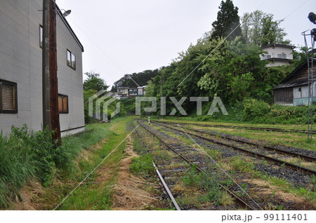 津軽鉄道 津軽中里駅 津軽鉄道 津軽中里駅 99111401