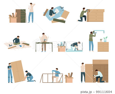 Flat Furniture Assembly Set 99111604