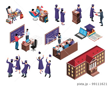 Graduation Day Icon Set 99111621