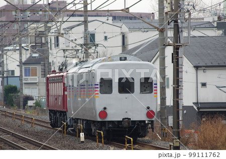 東北本線 土呂駅 カシオペア予備電源車カヤ27 99111762