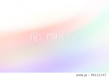 ファンタジー風レインボーカラーの背景素材 99112147