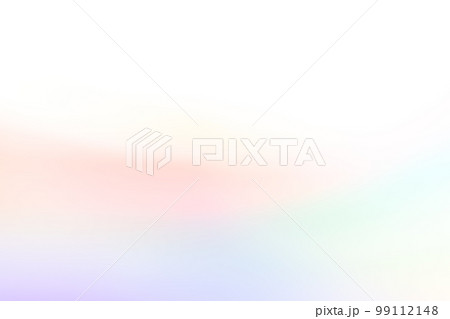 ファンタジー風レインボーカラーの背景素材 99112148