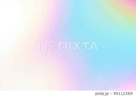 ファンタジー風レインボーカラーの背景素材 99112369