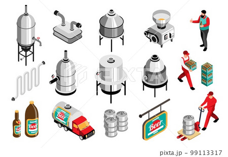 Brewery Isometric Set 99113317