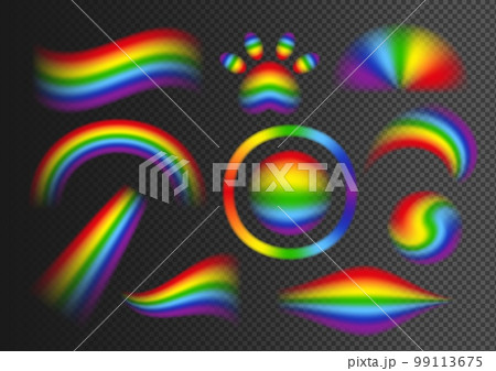 Rainbow Transparent Set 99113675