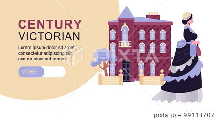 Century Victorian Horizontal Banner Century Victorian Horizontal Banner 99113707