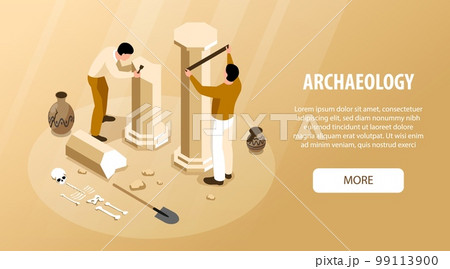 Archaeology Horizonal Banner Archaeology Horizonal Banner 99113900