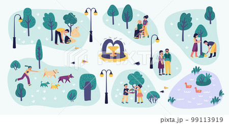 City Park Volunteering Composition 99113919