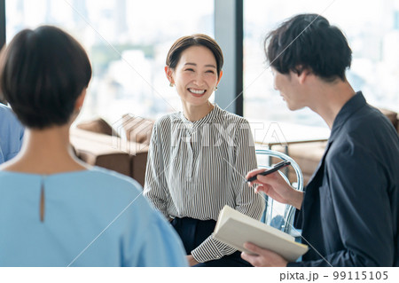 ビジネス　ディスカッション　円陣 99115105