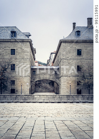 Royal Monastery of San Lorenzo de El Escorial near Madrid, Spain Royal Monastery of San Lorenzo de El Escorial near Madrid, Spain 99115991
