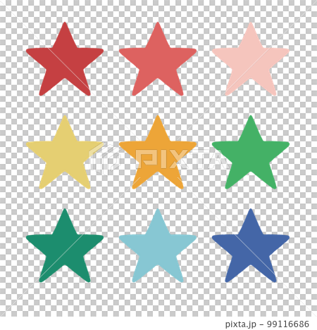 Set of stars 99116686