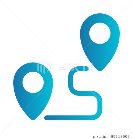 Flat illustration on a theme location Flat illustration on a theme location 99118905