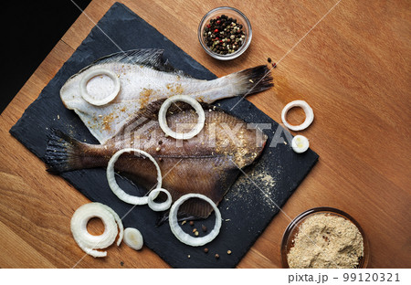 Plaice with spices 99120321