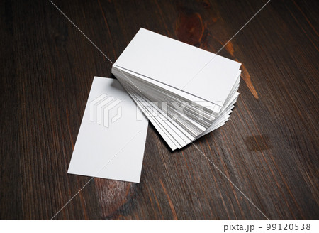 Blank business cards 99120538