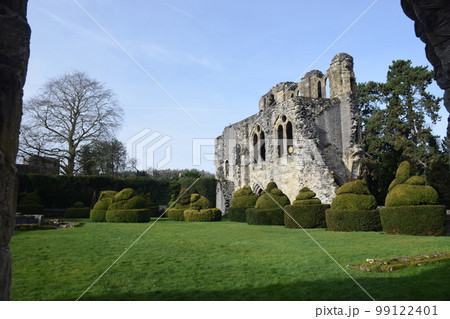 イギリス 英国 ウエン ロックプライオリー(WENLOOK PRIORY) 修道院跡遺跡 イギリス 英国 ウエン ロックプライオリー(WENLOOK PRIORY) 修道院跡遺跡 99122401