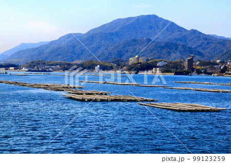 瀬戸内・海の幸 牡蠣の養殖(かき筏) 瀬戸内・海の幸 牡蠣の養殖(かき筏) 99123259