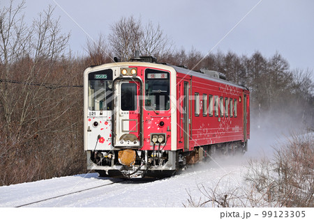 釧網本線　標茶ー茅沼　JR北海道　キハ54-521（釧路）　地球探索鉄道　花咲線 99123305