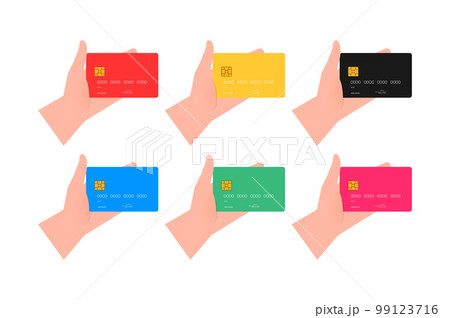 Hands holding credit plastic card. Atm Card. Online banking. Cashless payment. Wireless NFC. Hands holding credit plastic card. Atm Card. Online banking. Cashless payment. Wireless NFC. 99123716