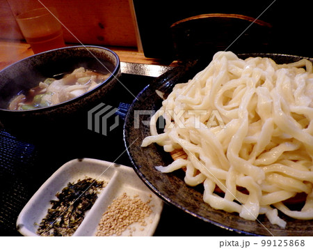 武蔵野うどん　肉ネギうどん　手打ちうどん　うどん 99125868