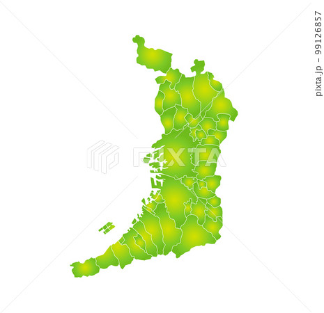 大阪府と市町村地図 大阪府と市町村地図 99126857