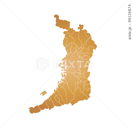 大阪府と市町村地図 大阪府と市町村地図 99126874