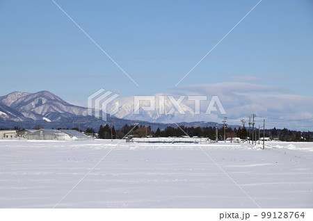 寒い日氷点下の朝 寒い日氷点下の朝 99128764